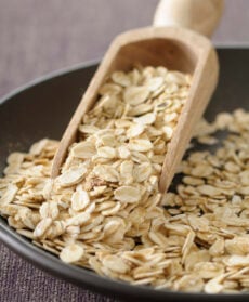 Fiocchi d'avena integrale pronti per la colazione