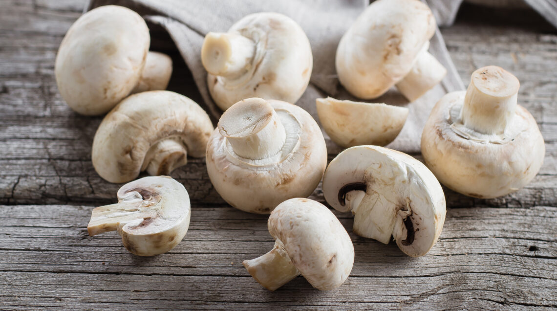 Funghi champignon - Shutterstock