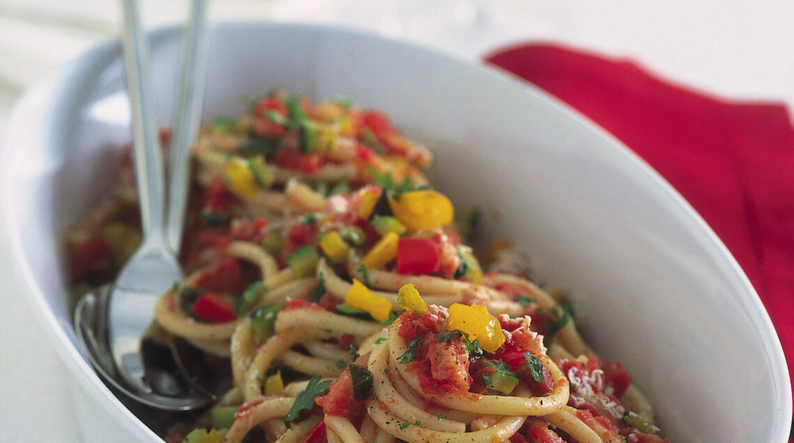 Amatriciana con le verdure  Sale&Pepe