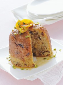Budin de frutas secas