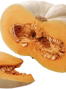 Pulire e tagliare la zucca