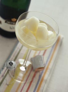 Coppe al sorbetto di limone