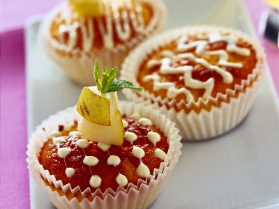 cupcakes dolcissimi con pere e noci ricetta