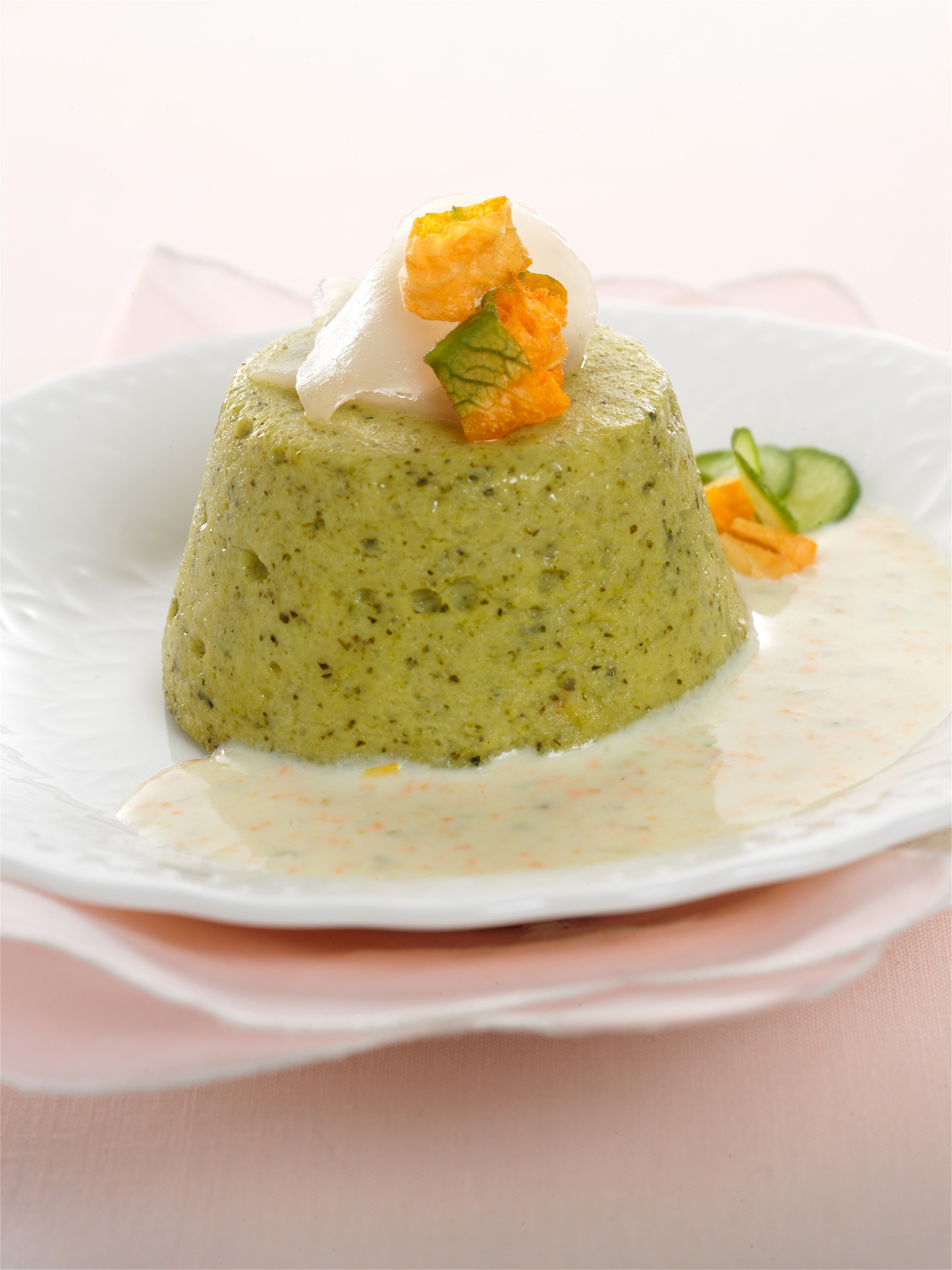 Ricetta Flan Di Zucchine Allo Storione Sale Pepe