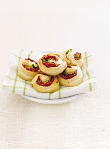 Girelle aromatiche alle zucchine