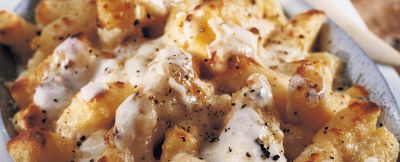 gnocchi con formaggio alla parigina foto