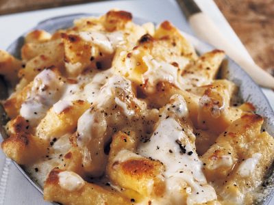 gnocchi con formaggio alla parigina foto