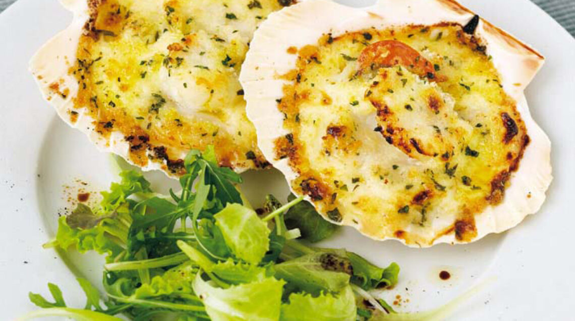 immagine Capesante alla Monrnay Sale&Pepe