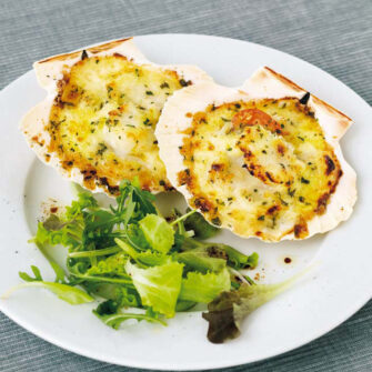 immagine Capesante alla Monrnay Sale&Pepe