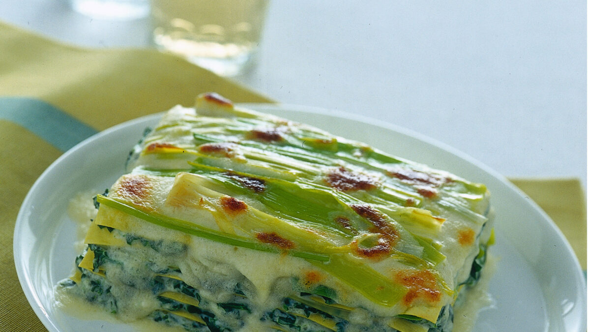Lasagne alle erbe con ricotta piemontese