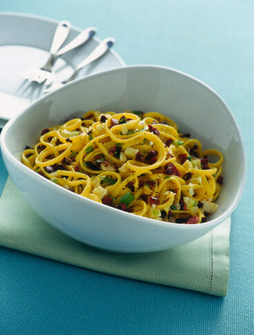 Linguine profumate al limone con pecorino  Sale&Pepe; ricetta