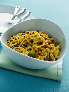 Linguine profumate al limone con pecorino