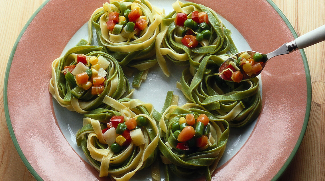 Ricetta nidi di tagliatelle Sale&Pepe