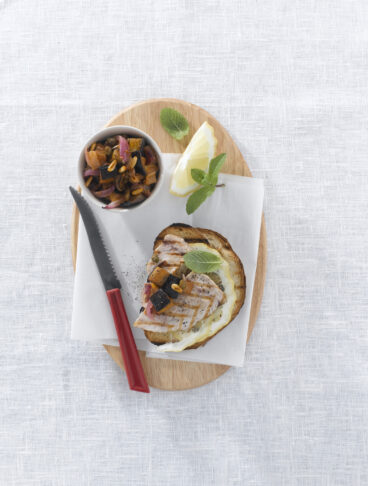 Panino con caponata e spada Sale&Pepe ricetta