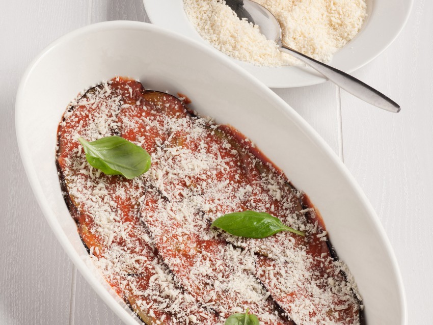 Parmigiana di melanzane Sale&Pepe preparazione