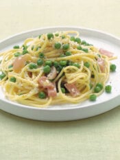 Pasta alla carbonara con prosciutto Sale&Pepe