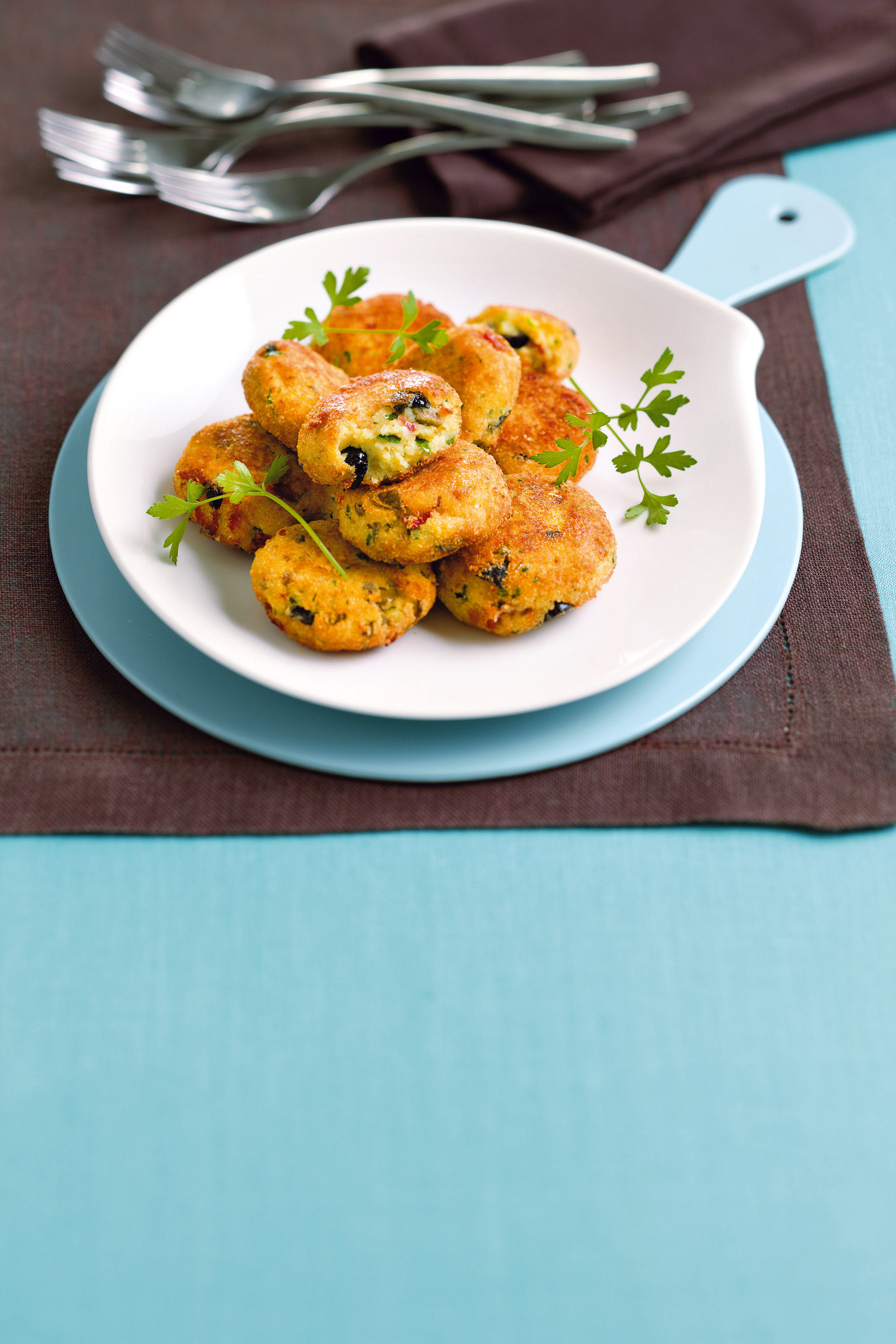 Polpette Di Merluzzo E Patate Alle Olive Sale Pepe