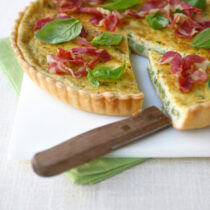 Quiche di piselli e pancetta Sale&Pepe