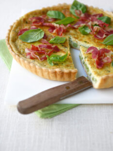 Quiche di piselli e pancetta Sale&Pepe