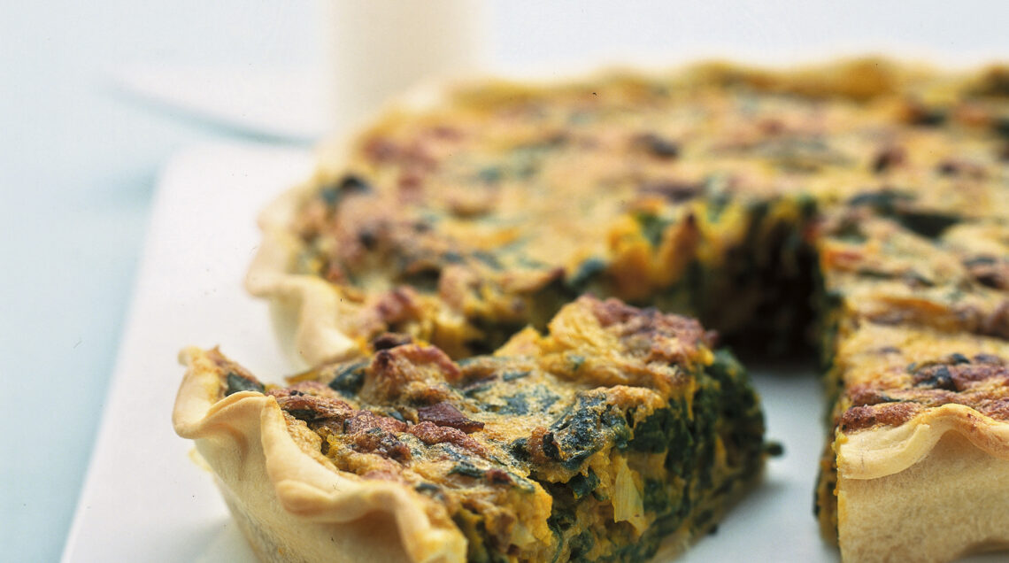 Quiche di zucca ed erbette con erbe aromatiche Sale&Pepe