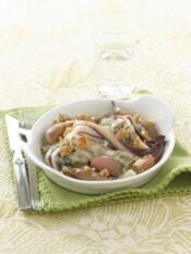 Radicchio e scalogni al blue e noci Sale&Pepe ricetta