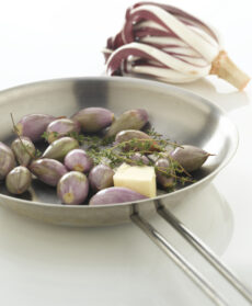 Radicchio e scalogni al blue e noci Sale&Pepe