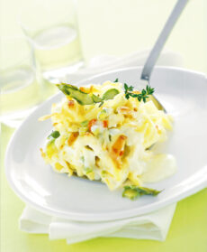 Ricetta reginette ragu asparagi