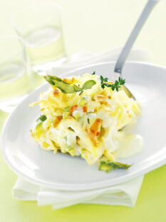 Ricetta reginette ragu asparagi