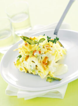 Ricetta reginette ragu asparagi