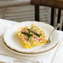 ricetta lasagne agli asparagi e prosciutto cotto Sale&Pepe