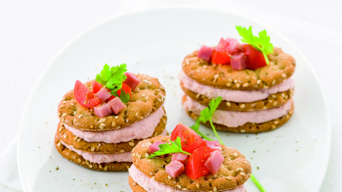 Torrette di prosciutto