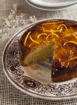 Torta con arance caramellate Sale&Pepe ricetta