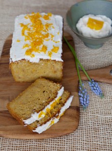 Torta di carote con glassa