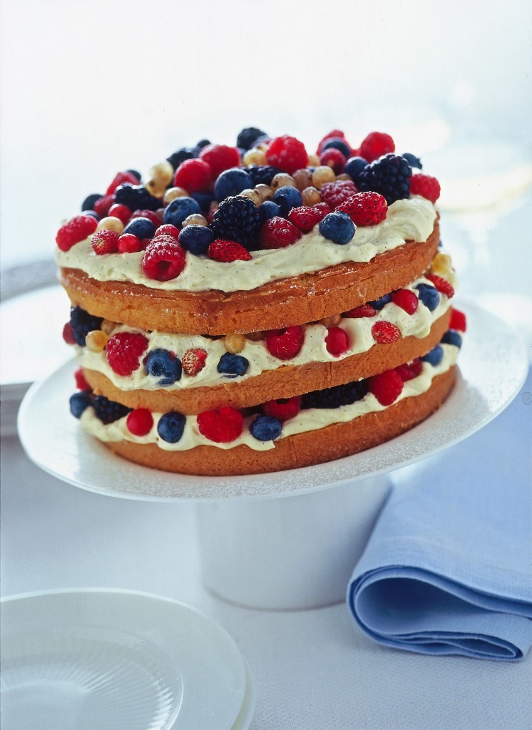torta compleanno alla frutta