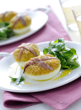 uova ripiene gratinate Sale&Pepe ricetta