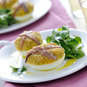 uova ripiene gratinate Sale&Pepe ricetta