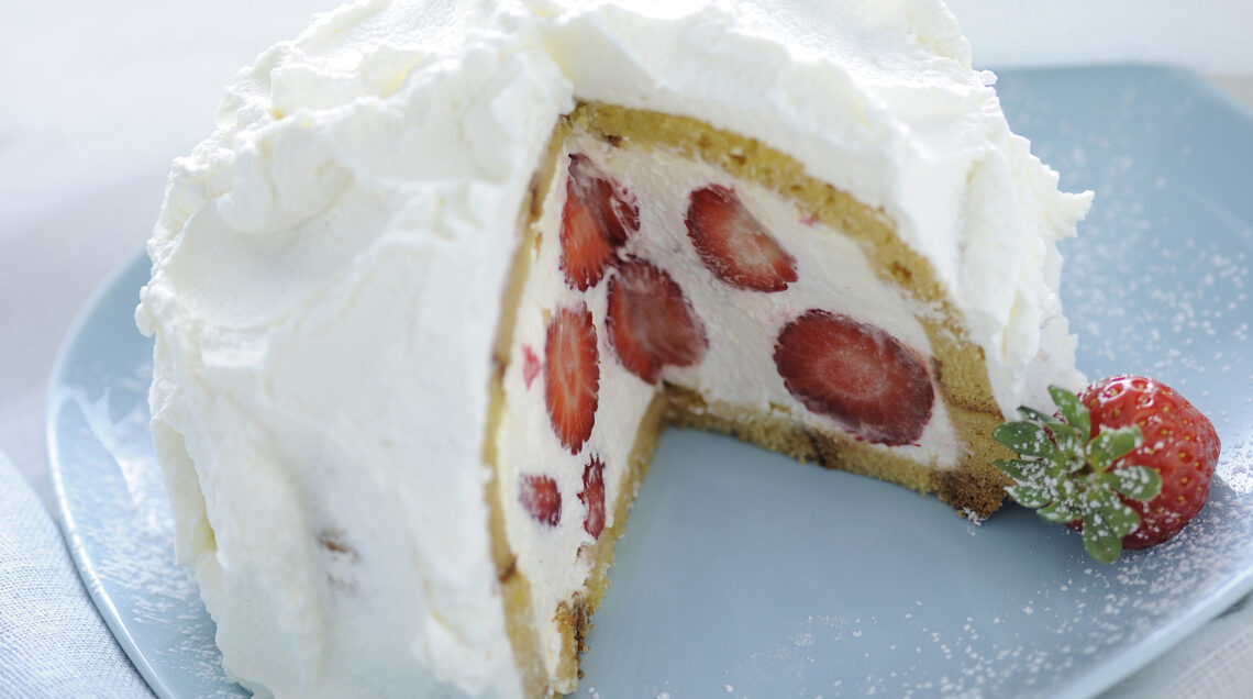 Zuccotto farcito alla panna  Sale&Pepe ricetta