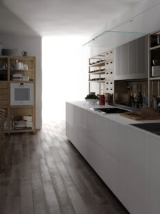 VALCUCINE, Modello Vitrum + Sinetempore