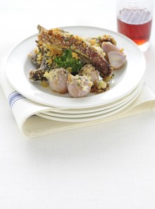 Agnello al forno con lampascioni