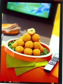Arancini di riso alla bufala