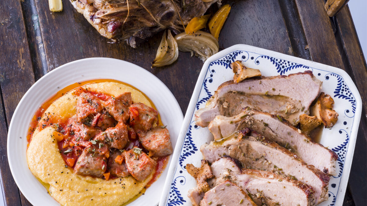 Arrosto farcito ai funghi