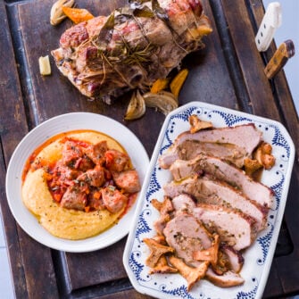 arrosto farcito ai funghi Sale&Pepe ricetta