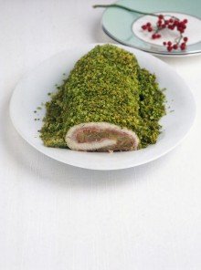 L’arrotolato di sogliola alle erbe, speck e indivia