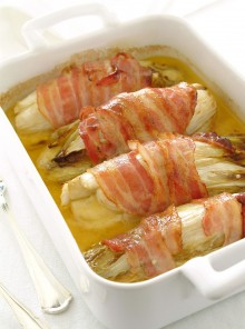 La belga con bacon croccante