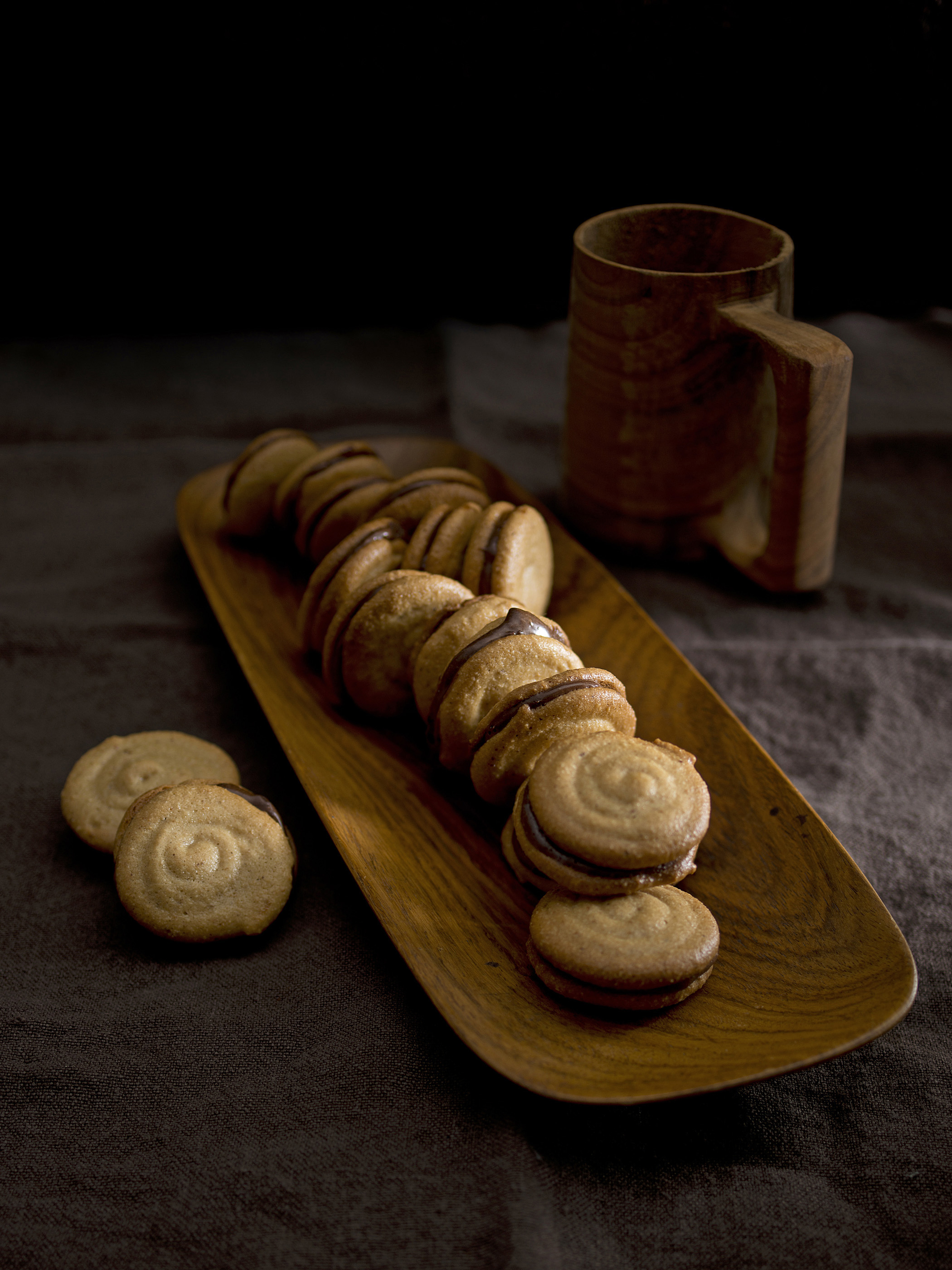 Biscotti farciti alla crema Sale&Pepe