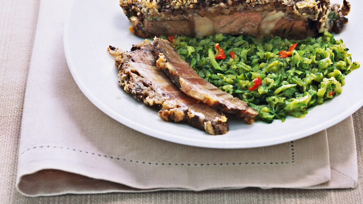 Bistecca di roastbeef in crosta di olive Sale&Pepe