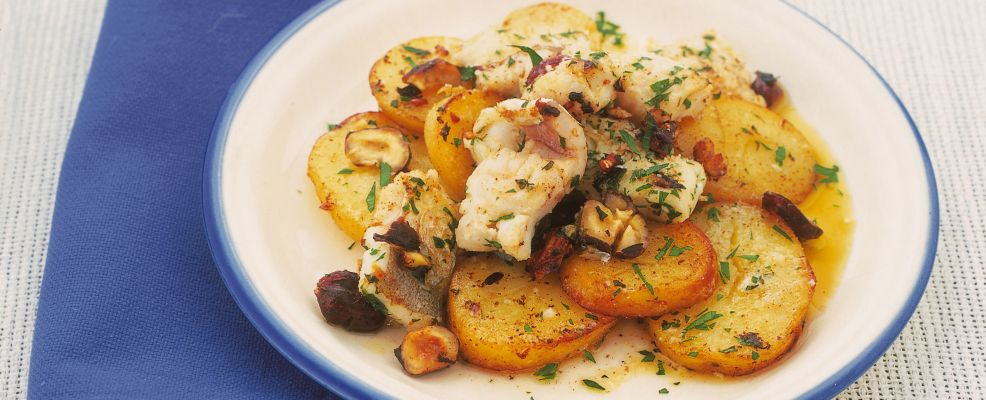 Bocconcini Di Nasello Con Patate E Nocciole Salepepe