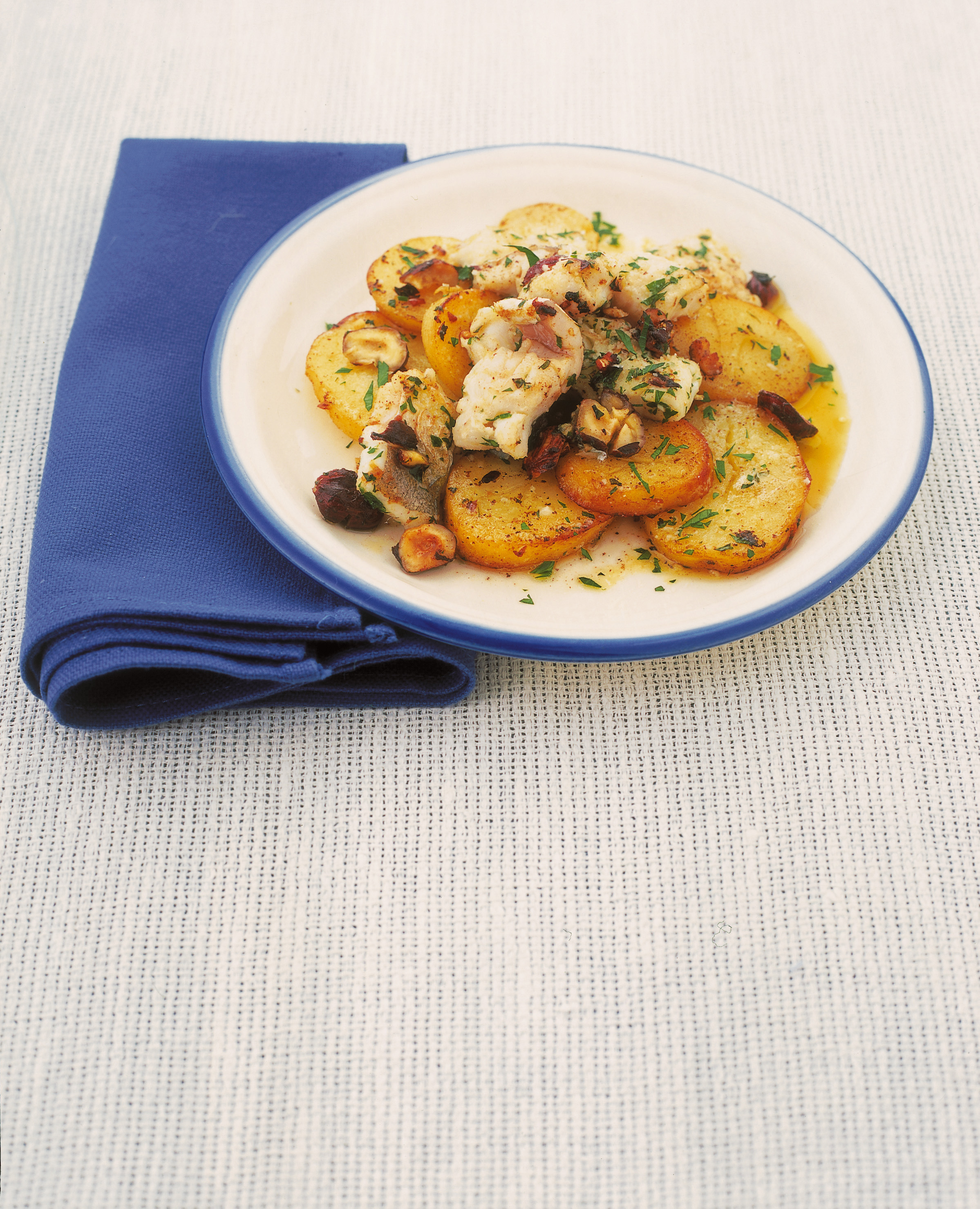 Bocconcini Di Nasello Con Patate E Nocciole Salepepe