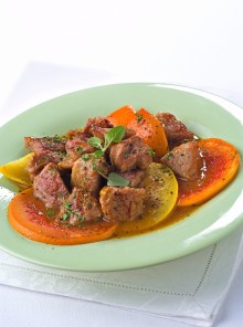 I bocconcini di vitello agli agrumi