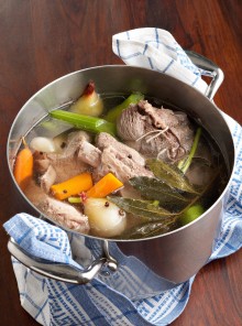 Il bollito di manzo alla lombarda